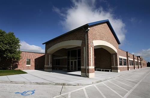 Outdoor photo of Engleman Elementary School