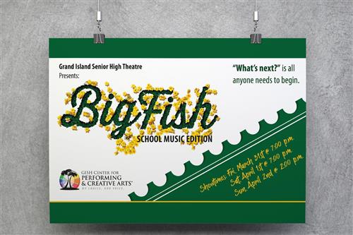 Big Fish musical poster