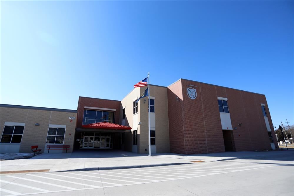 Stolley Park elementary entrance