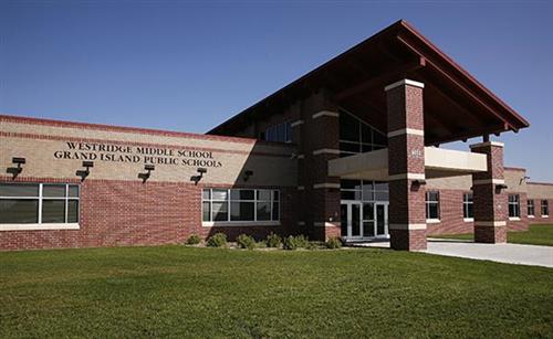 Outdoor photo of Westridge Middle School