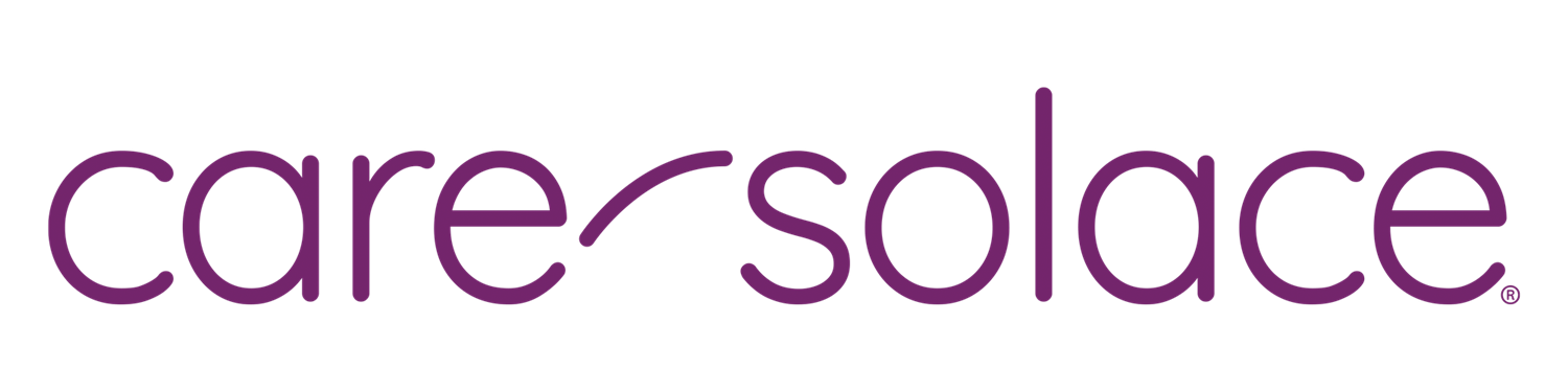 Care Solace purple logo