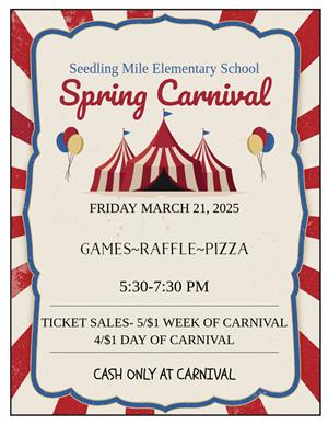 Information on the school carnival