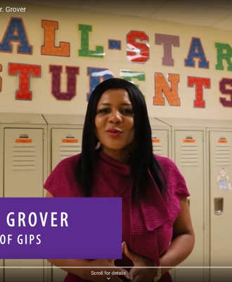  Dr. Grover in a YouTube video window