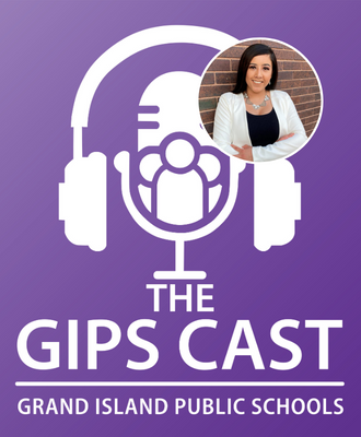  The GIPS Cast podcast logo with Joseline Reyna headshot