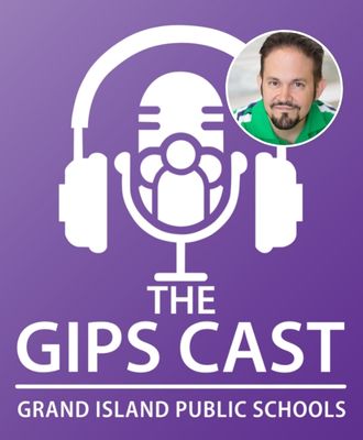  The GIPS Cast Podcast logo with Mr. Butters headshot