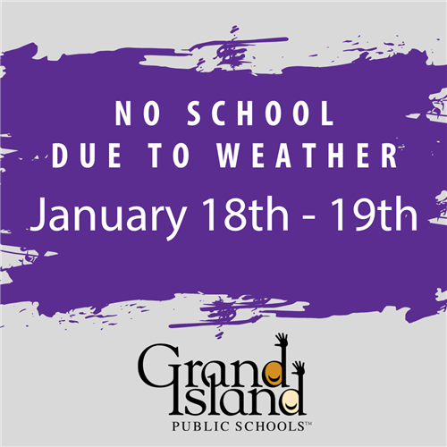 GIPS no school due to weather January 18th and 19th