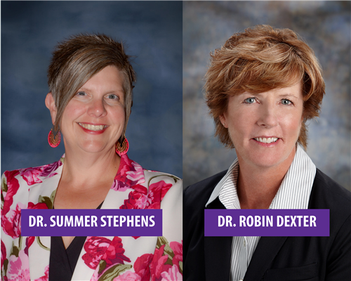 Side by side headshots of Dr. Summer Stephens (left) and Dr. Robin Dexter (right).