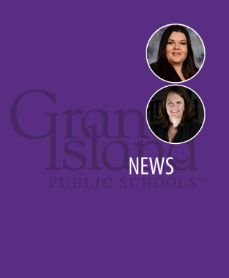  GIPS News Graphic with headshots of Ms. Kate Crowe and Ms. Sheree Stockwell